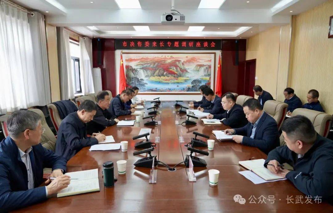 赢博体育市决咨委来我县展开专题调研(图1)